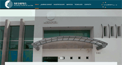 Desktop Screenshot of medipiel.com
